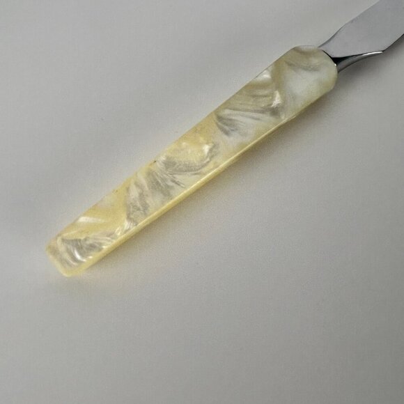 Fleetwood Pearl Handle Stainless Carving Knives Set of 2 Town & Country 13" NOTE - Picture 9 of 13